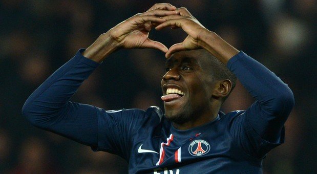 Sur cette photo, tu peux voir Blaise Matuidi juste après avoir marqué le 2e but du PSG égalisant avec le FC Barcelone. (© AFP PHOTO / FRANCK FIFE)