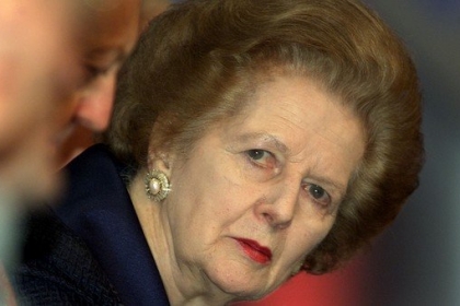 La femme que tu vois sur cette photo, c'est Margaret Thatcher. Cette femme politique britannique a profondément marqué la société et la politique de Grande-Bretagne. (© AFP)
