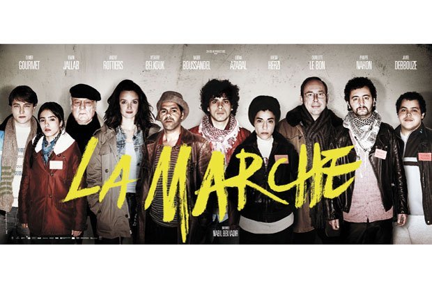 L'affiche du film "La marche"