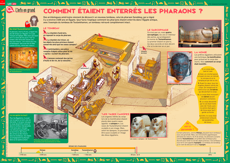 Poster 1jour1actu 23 Pharaons