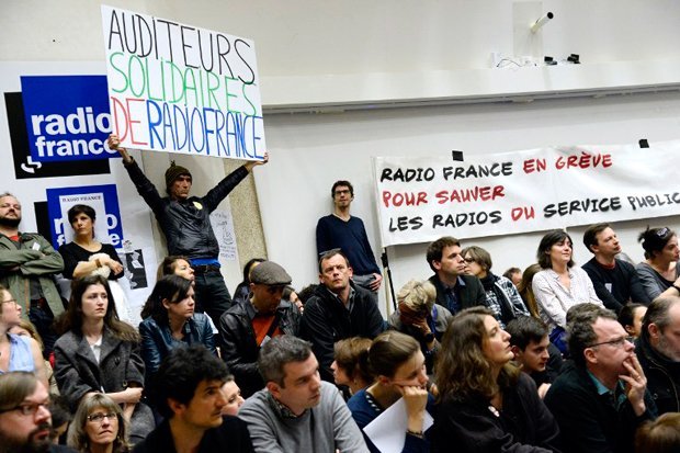 Radio france salariés grève