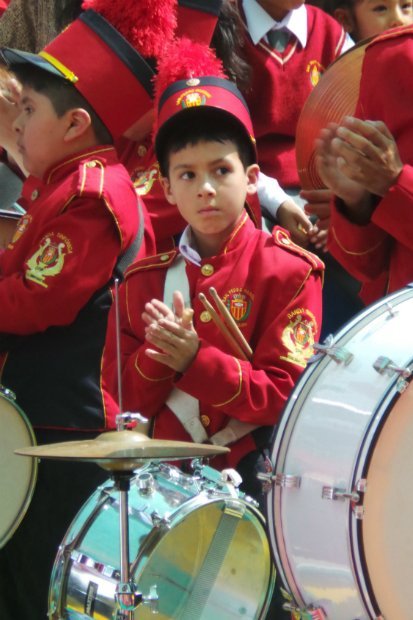 Tiago joue dans une fanfare, une "banda". (DR)