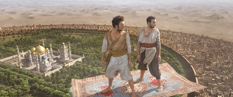 Les nouvelles aventures d'Aladin, avec Kev Adams (Gaumont Pathé)