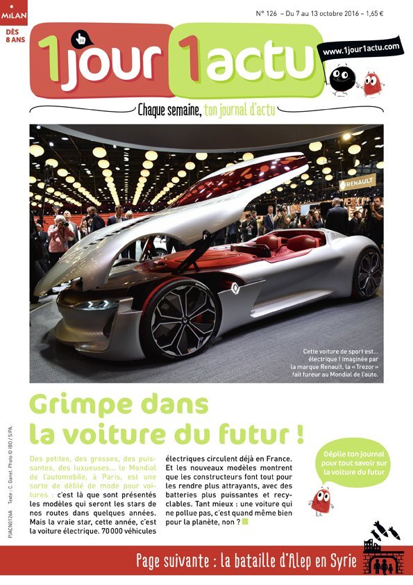 couv 1jour1actu 126 Voiture Futur