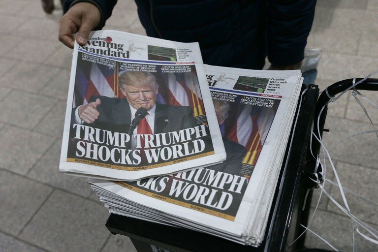 trump journaux