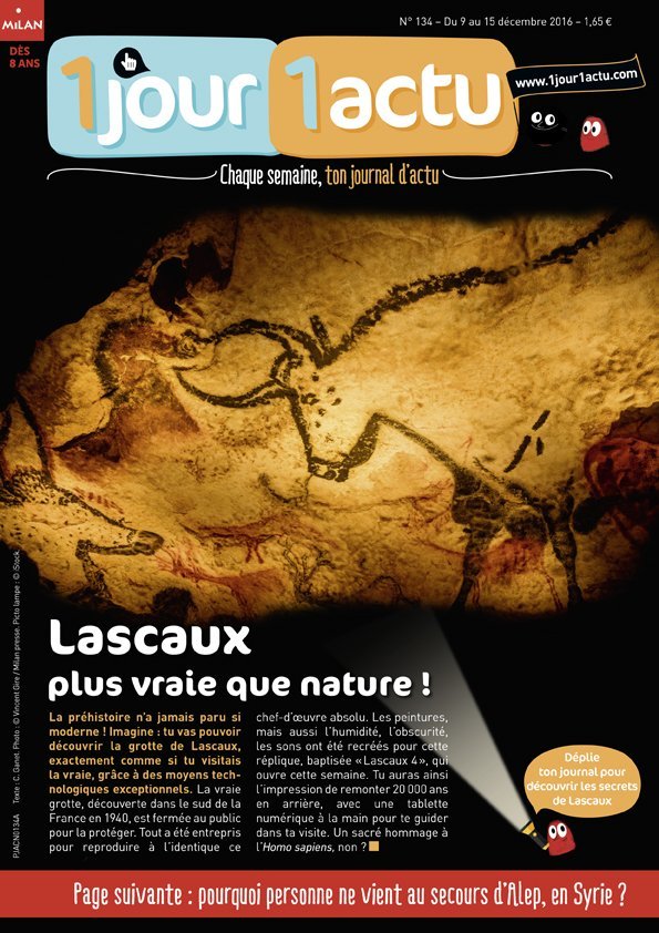 couv 1jour1actu 134 Lascaux