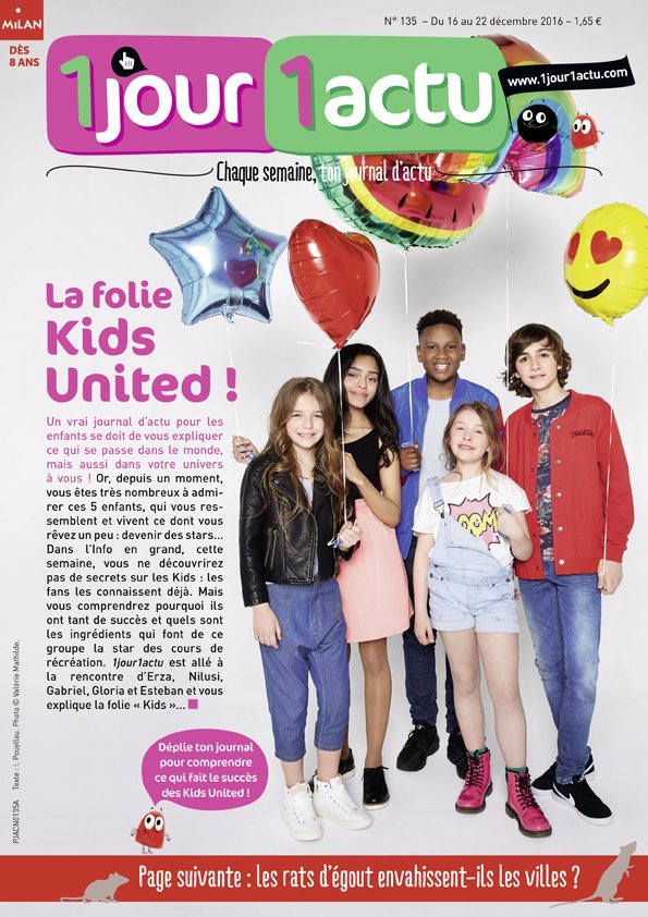 couv 1jour1actu 135 Kids United