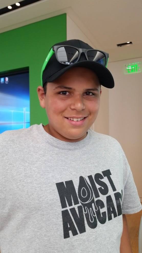 Gilberto, 12 ans, États-Unis