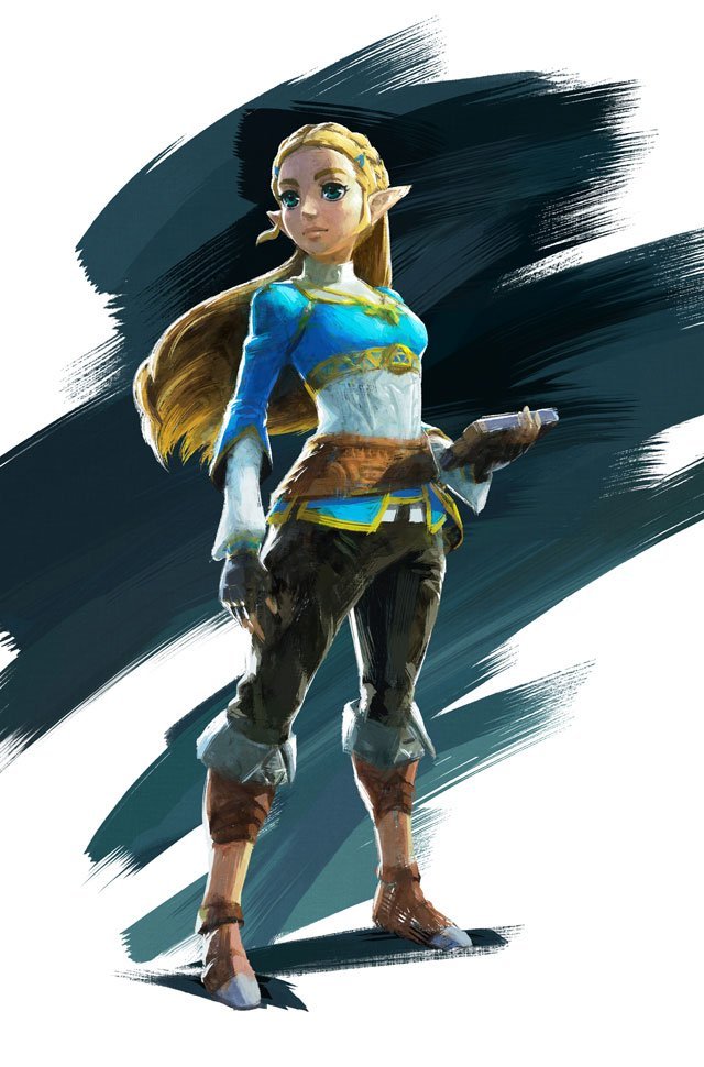 Zelda ne va pas attendre d'être sauvée par Link... ©Nintendo