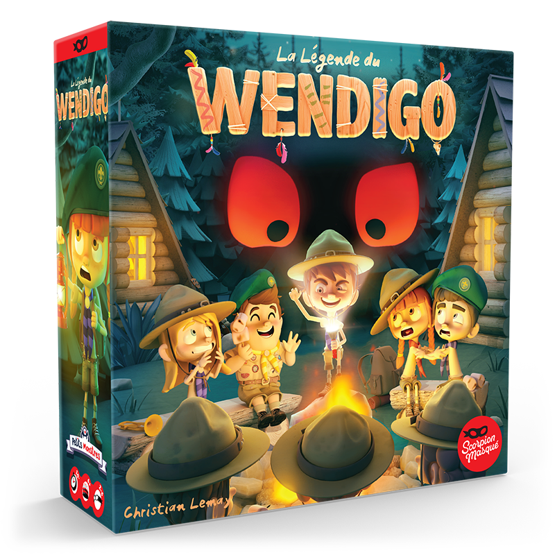 Jeu de société la légende du wendigo