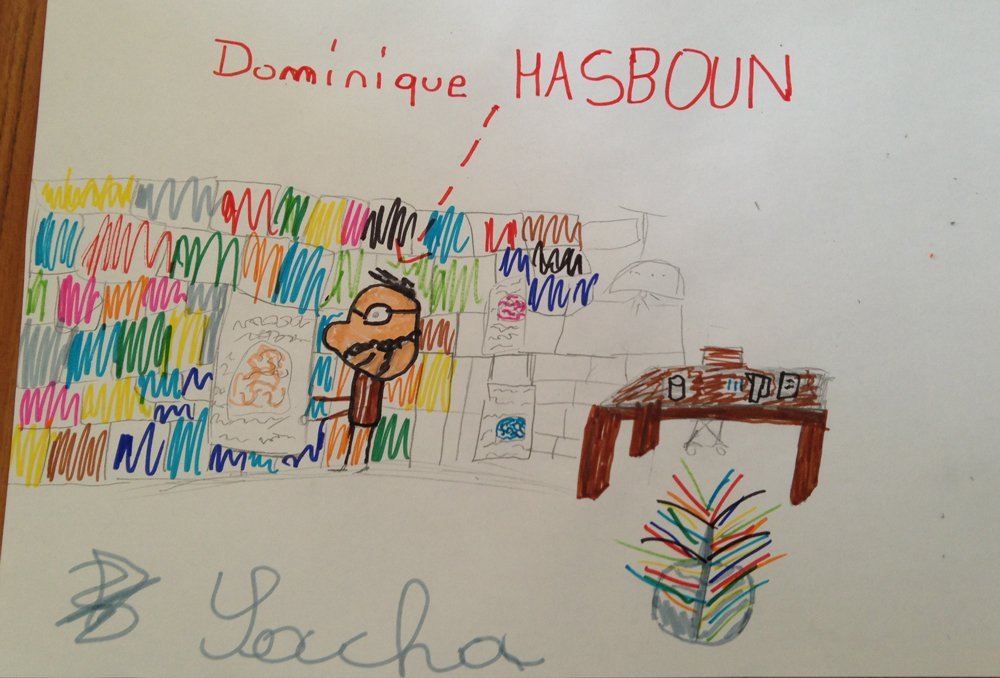 Dominique Hasboun dans son bureau