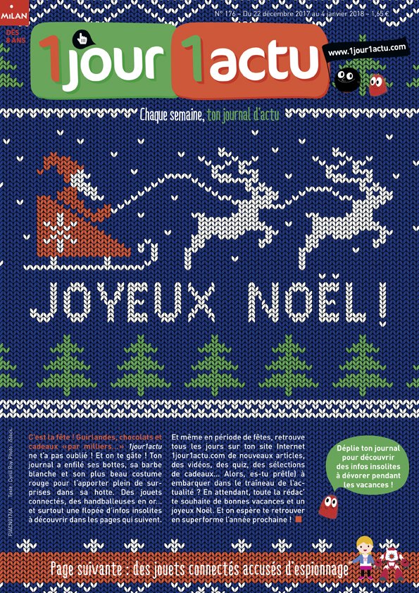 Couv 1jour1actu 176 Noël