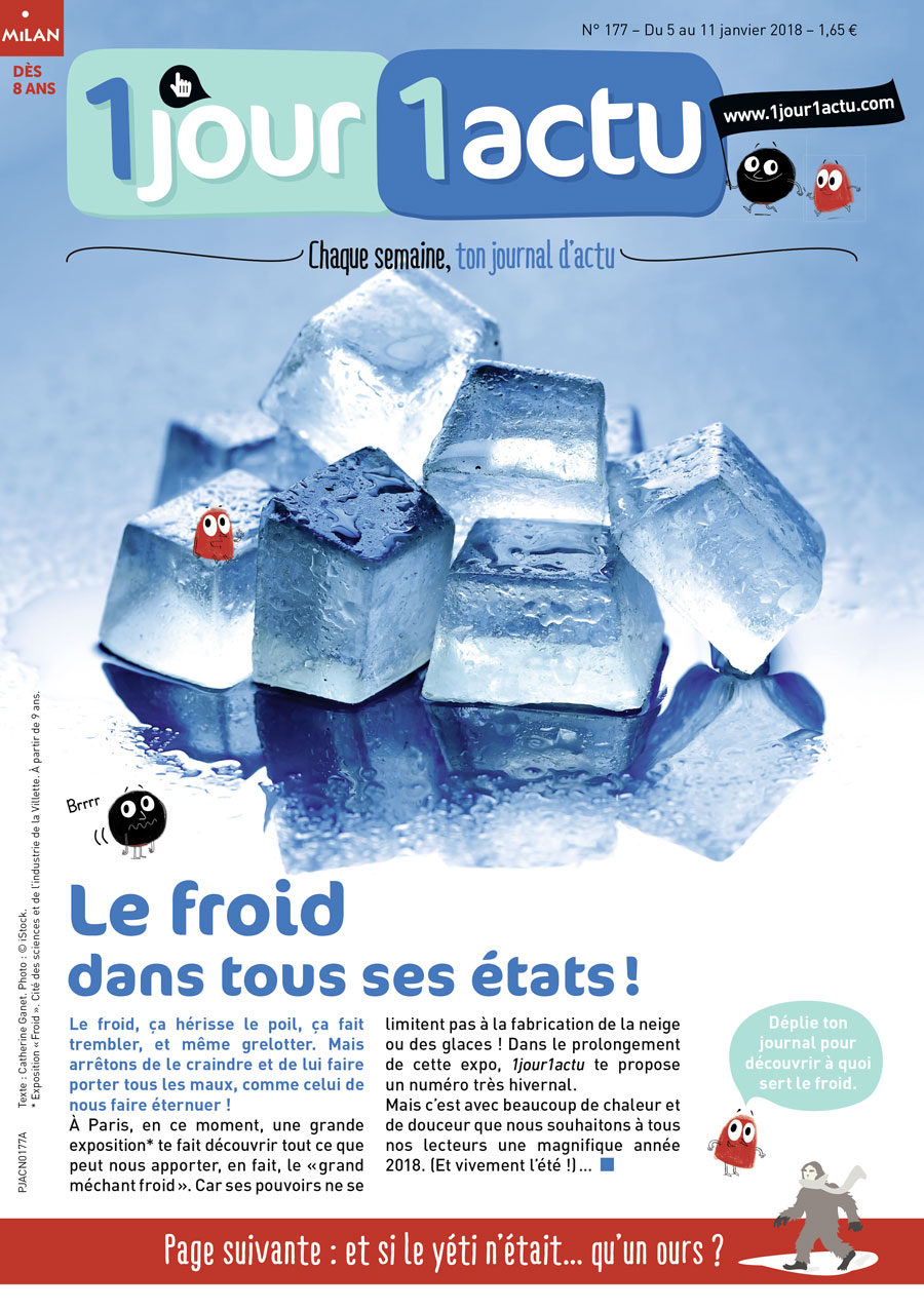 Couv 1jour1actu 177 Froid