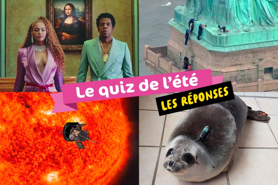 réponses au quiz de l'été