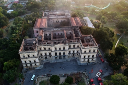 BRAZIL-FIRE-MUSEUM-AFTERMATH