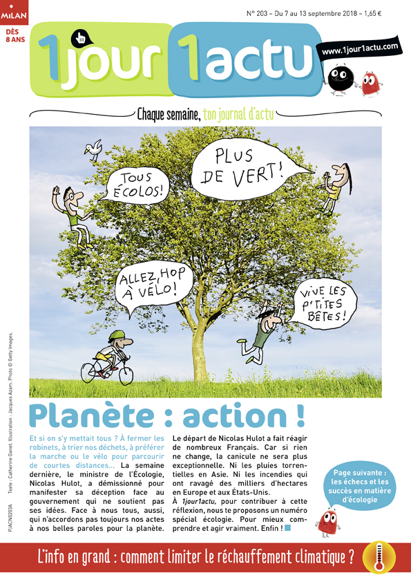 Couv 1jour1actu 203 Climat