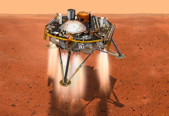Comment s’appelle la mission de la NASA partie étudier la planète Mars ?