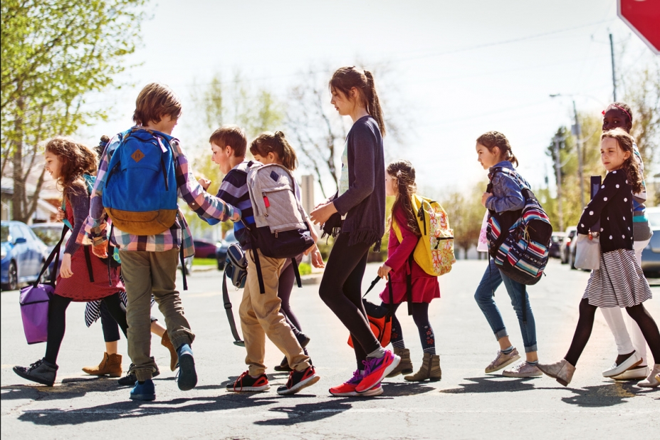 Pollution air enfants école