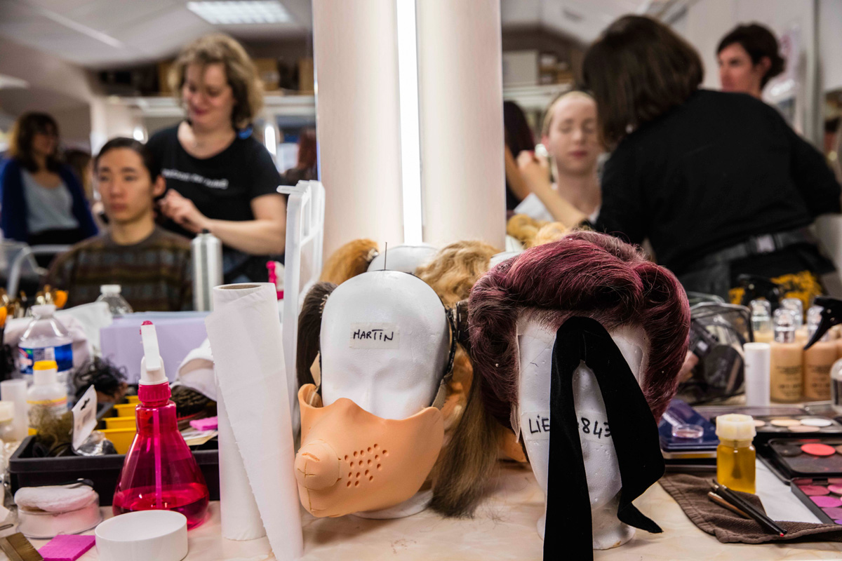 maquillage théâtre du Capitole