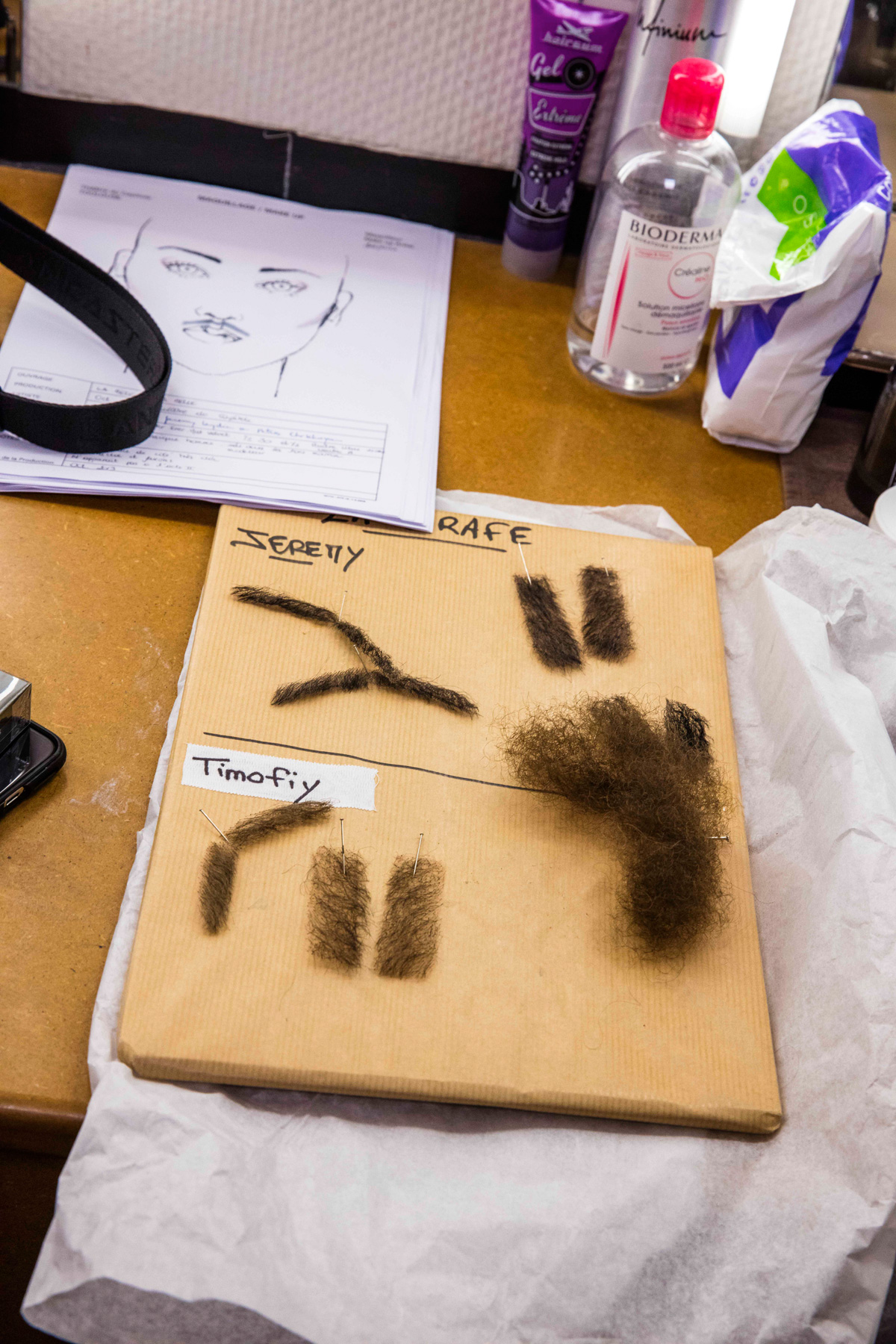 maquillage théâtre du Capitole