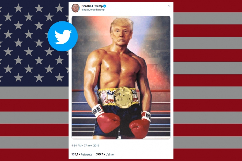 Trump twitter tweet rocky