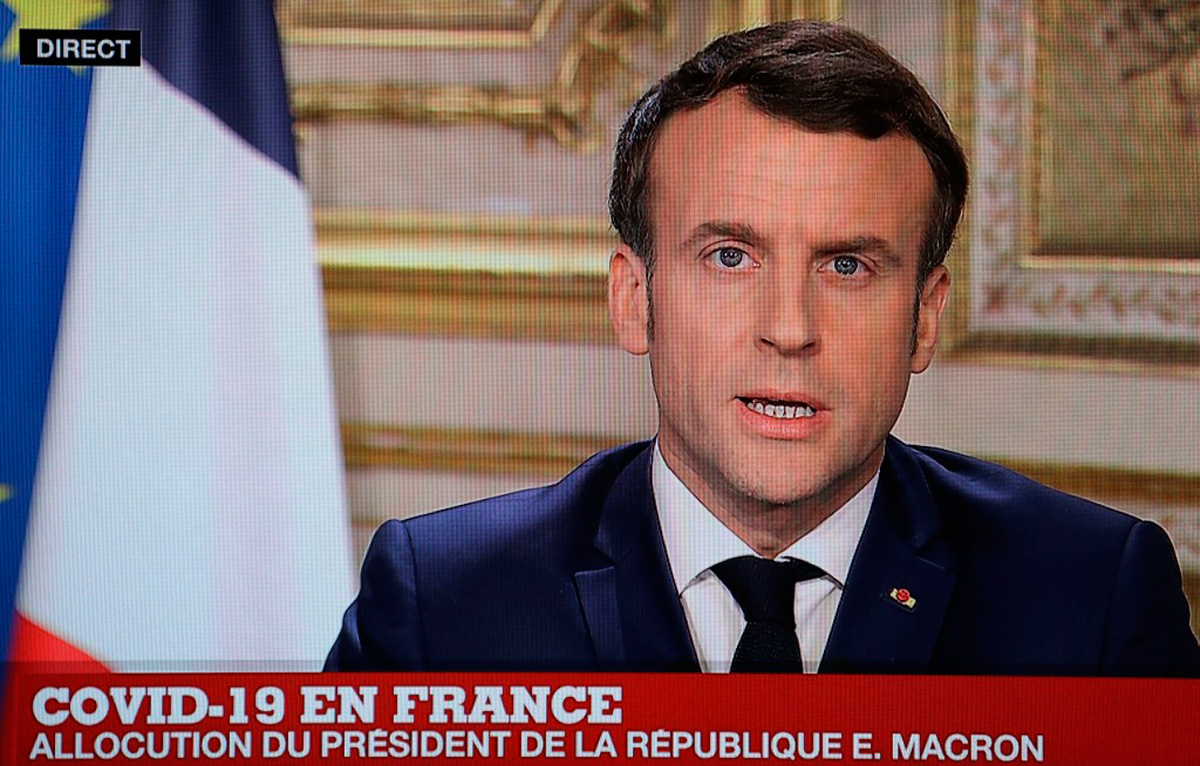 Emmanuel Macron a annoncé la fermeture des écoles