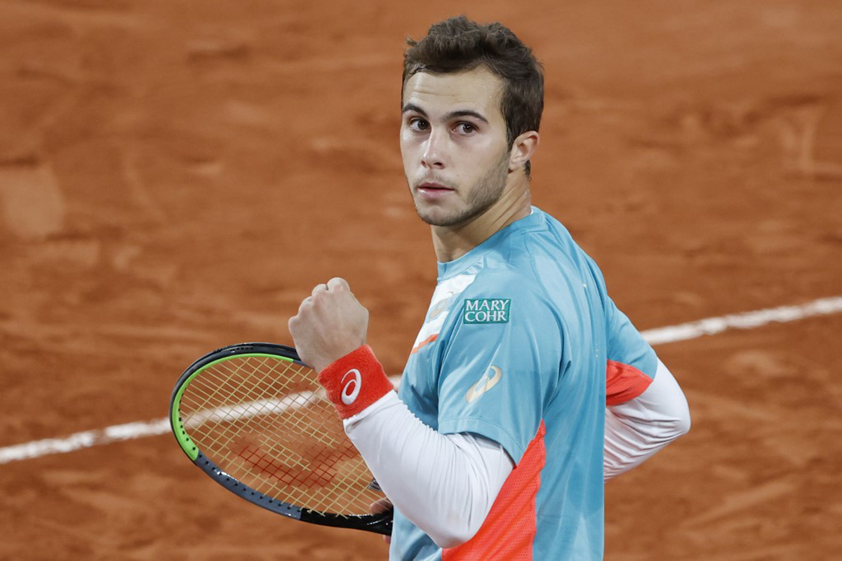 Hugo Gaston, le jeune champion qui monte