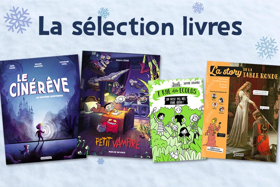 sélection livres noël