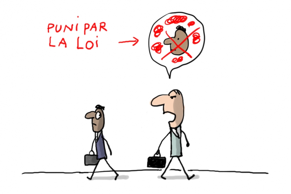 Le racisme est puni par la loi