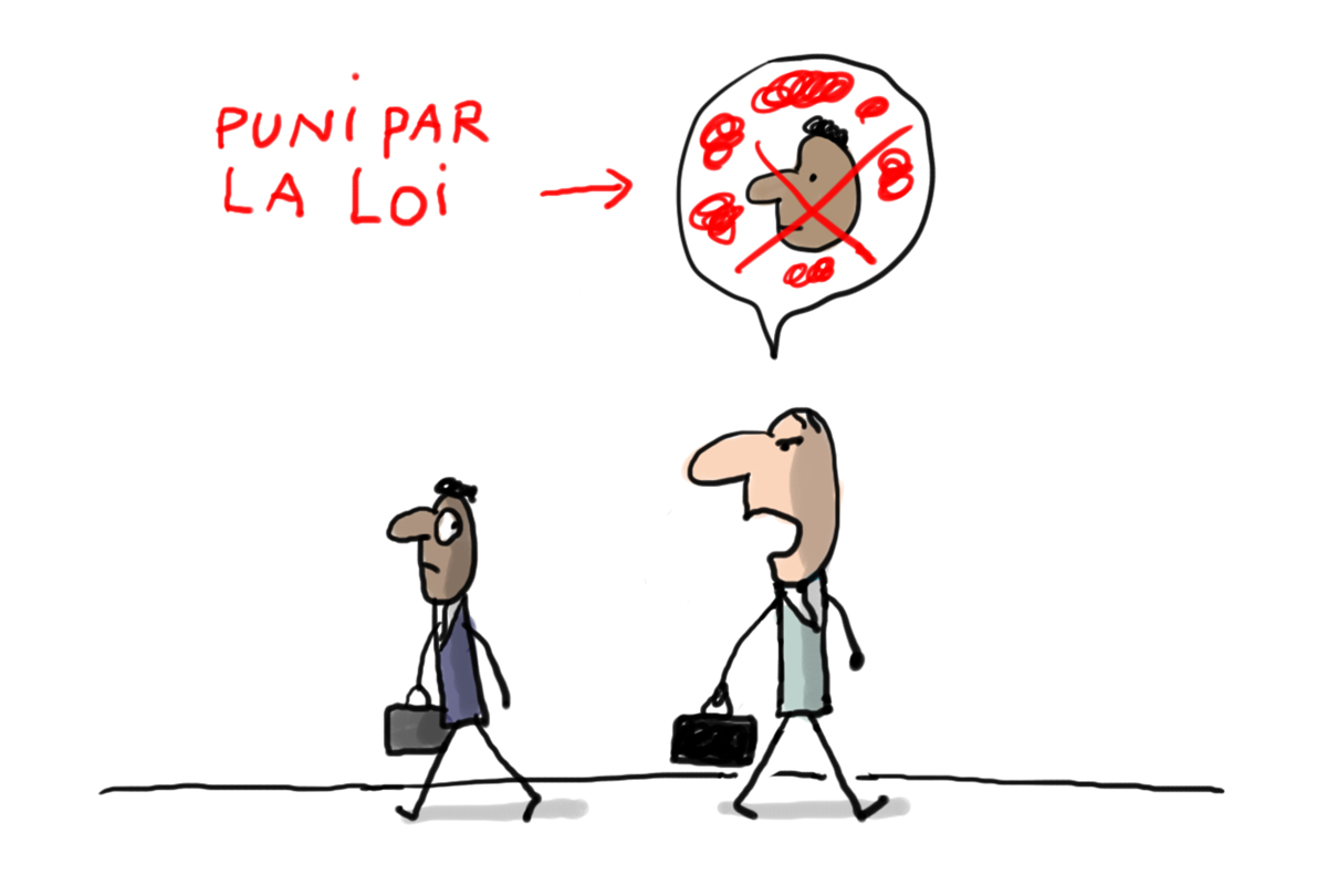 Le racisme est puni par la loi