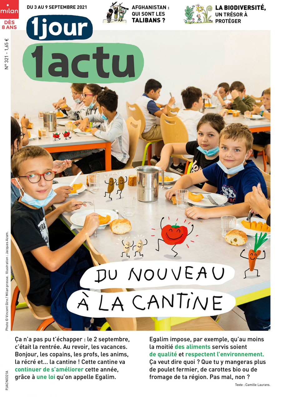 Couv 1jour1actu 321 Cantine