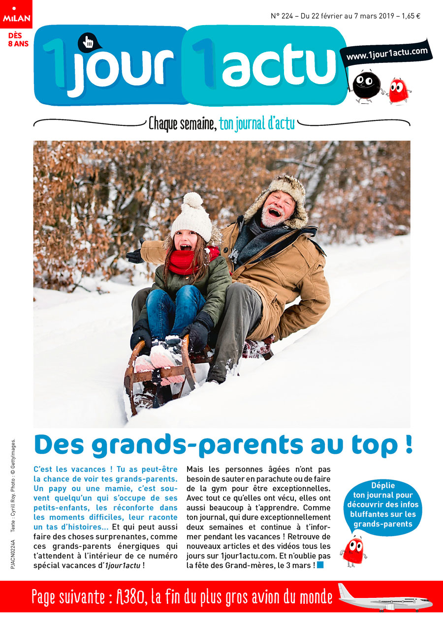 Couv 1jour1actu 224 Grands-parents