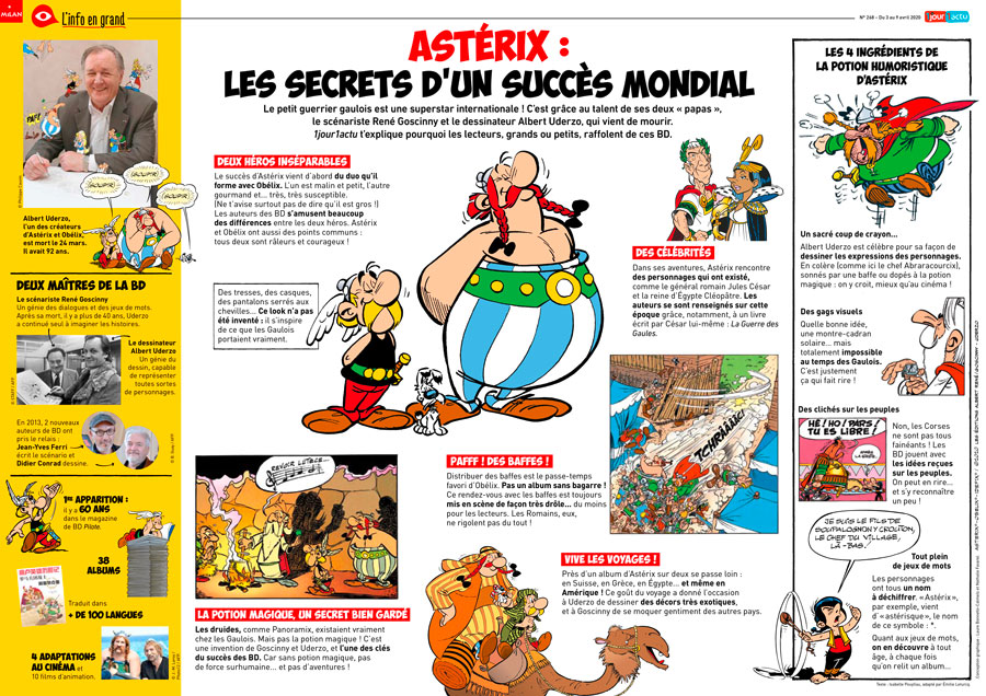 Poster 1jour1actu 368 Asterix