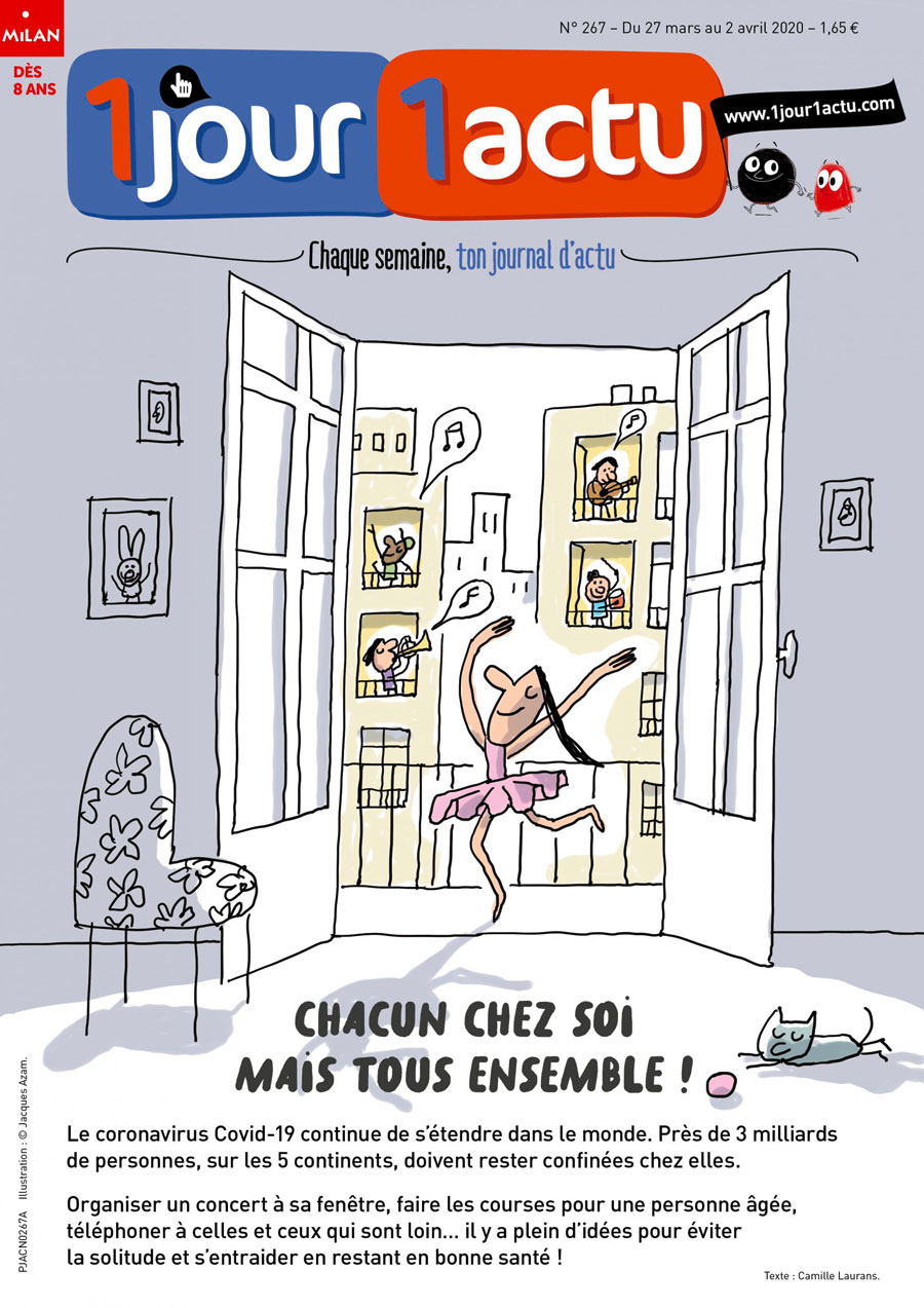 Couverture 1jour1actu 267 Virus