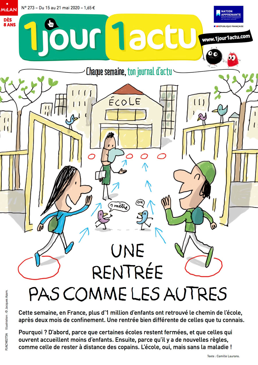 Couverture 1jour1actu 273 Gestes