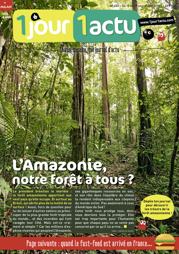 Couv 1jour1actu 243 Amazonie