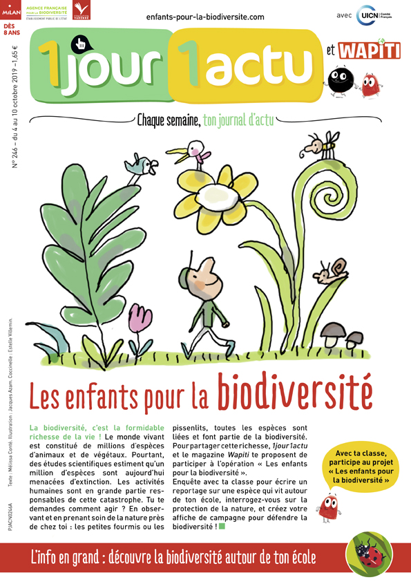 Couv 1jour1actu 246 Biodiversité