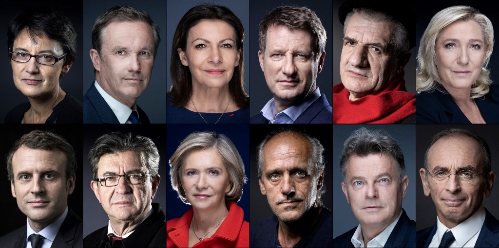 candidats à l'élection présidentielle