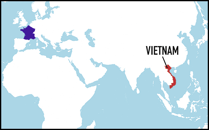 carte Vietnam