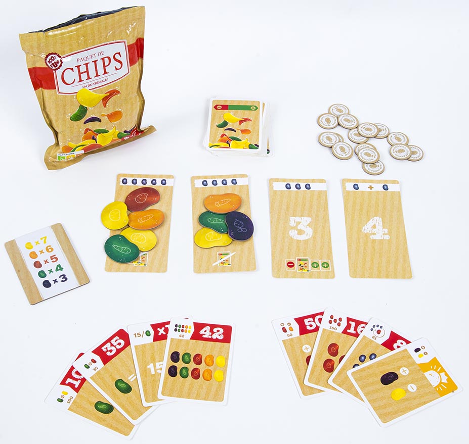 jeu de société paquet de chips