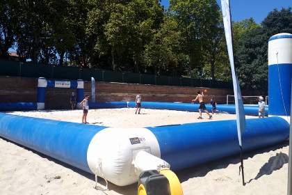 Toulouse plages sandball sport enfants