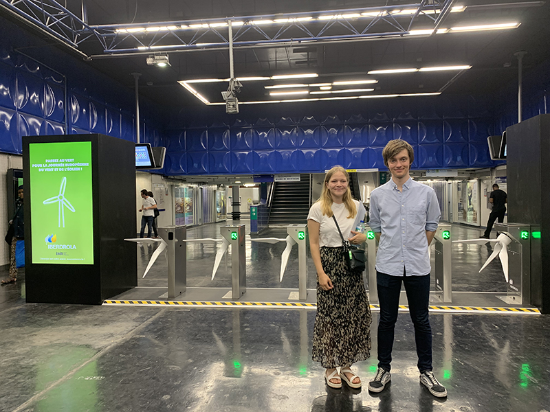 étudiants énergie métro paris station éolienne écologie