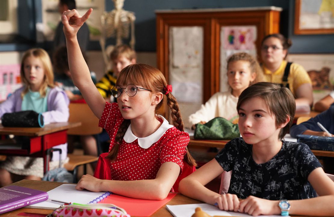 Photo du film : élèves assis en classe.