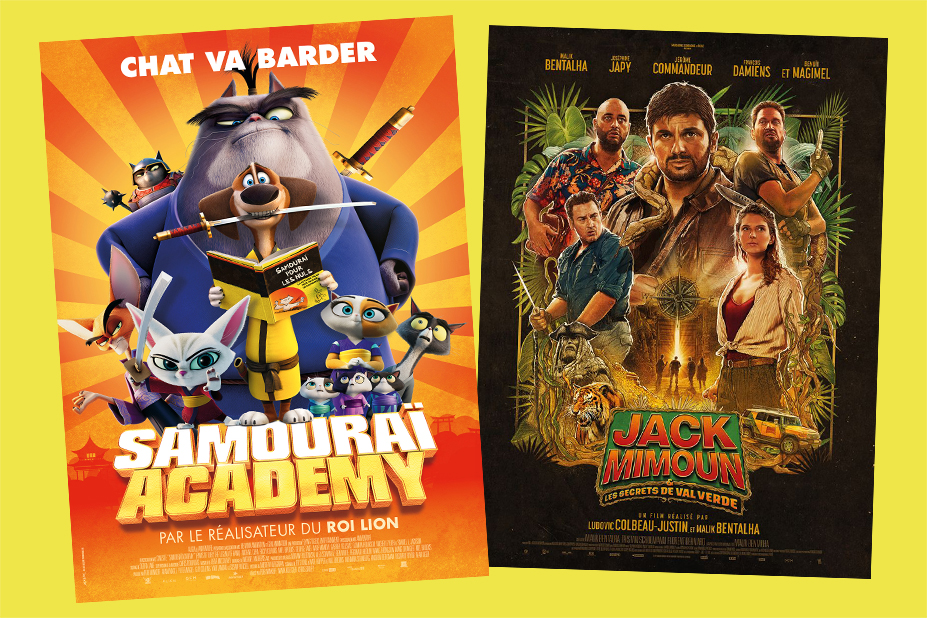 Affiches des deux films.