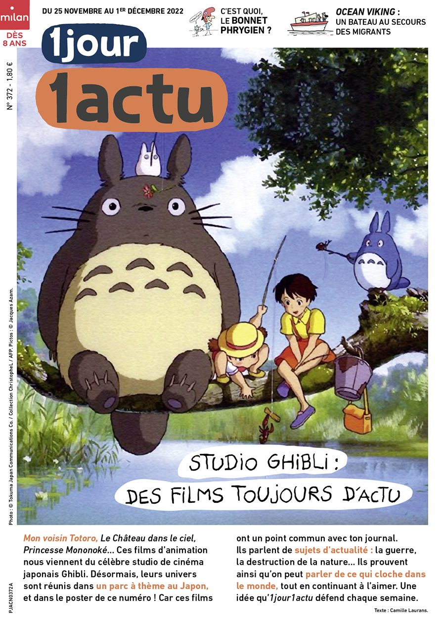 Une 1jour1actu Totoro