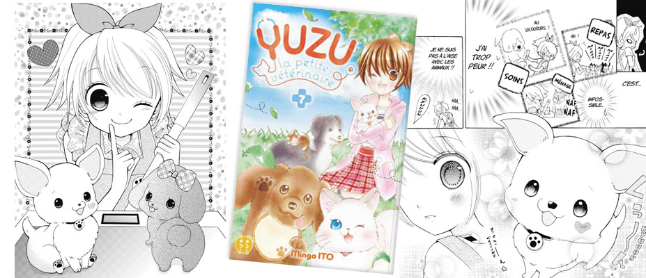 manga Yuzu la petite vétérinaire.