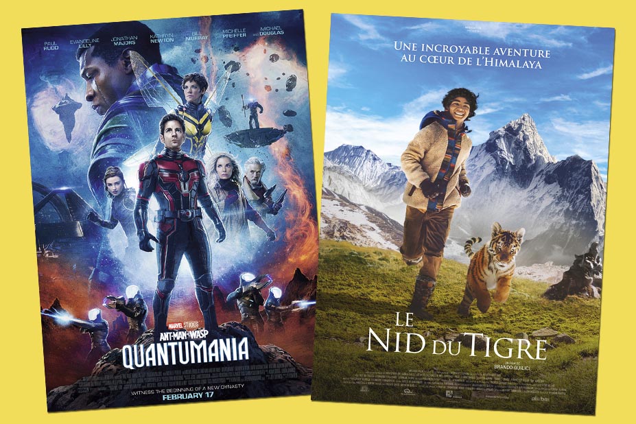 Les affiches des deux films présentés