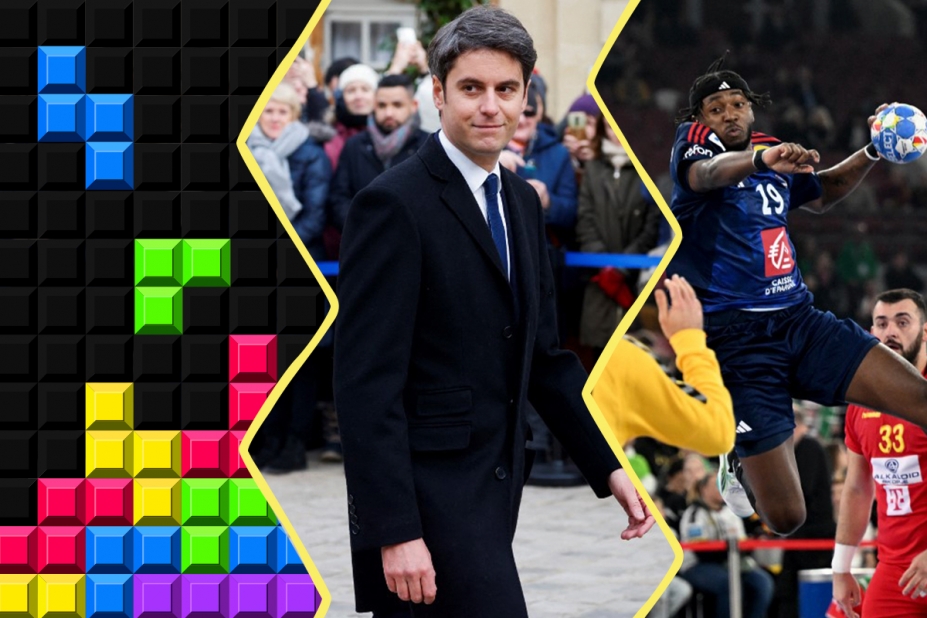 Tetris finally beats the new Prime Minister and the European Handball Championship begins
