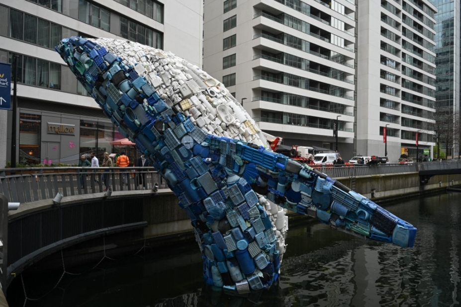 Photo du jour : une énorme baleine… à londres !