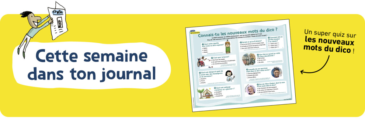 présentation d'un article d'1Jour1actu sur les nouveaux mots du dico